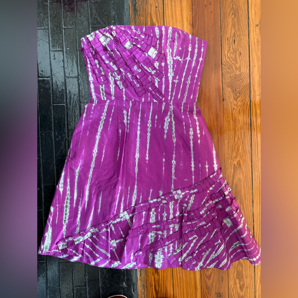 Sachin and Babi silk Tie-Dye Maxi Dress